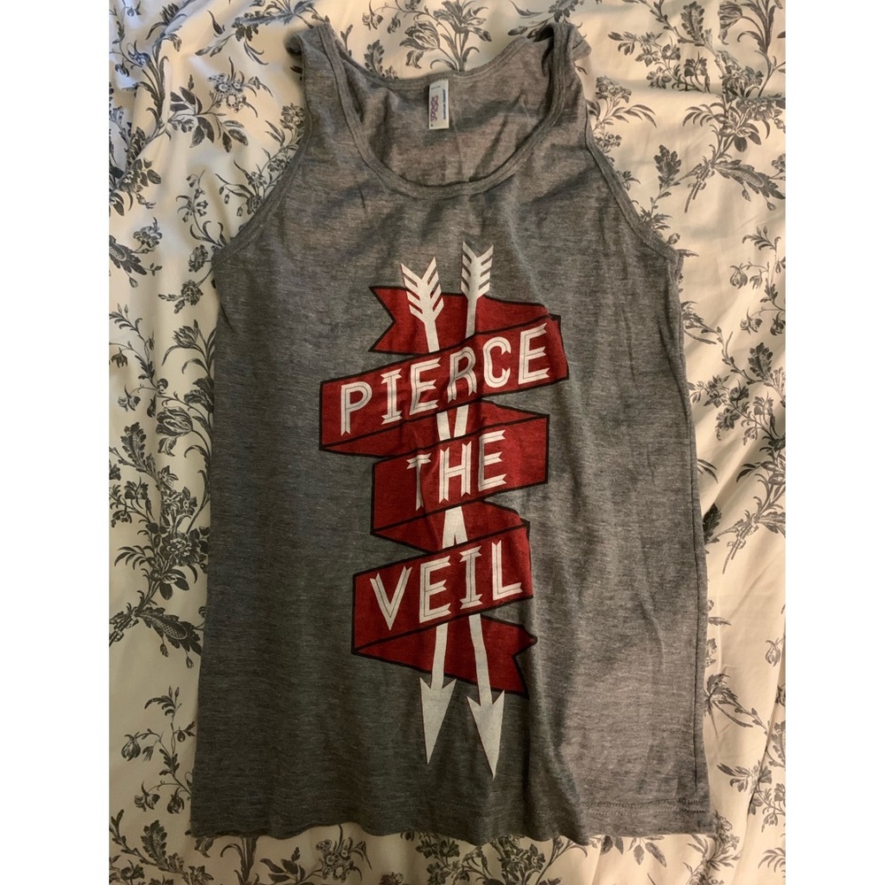 Pierce The Veil gray tank top